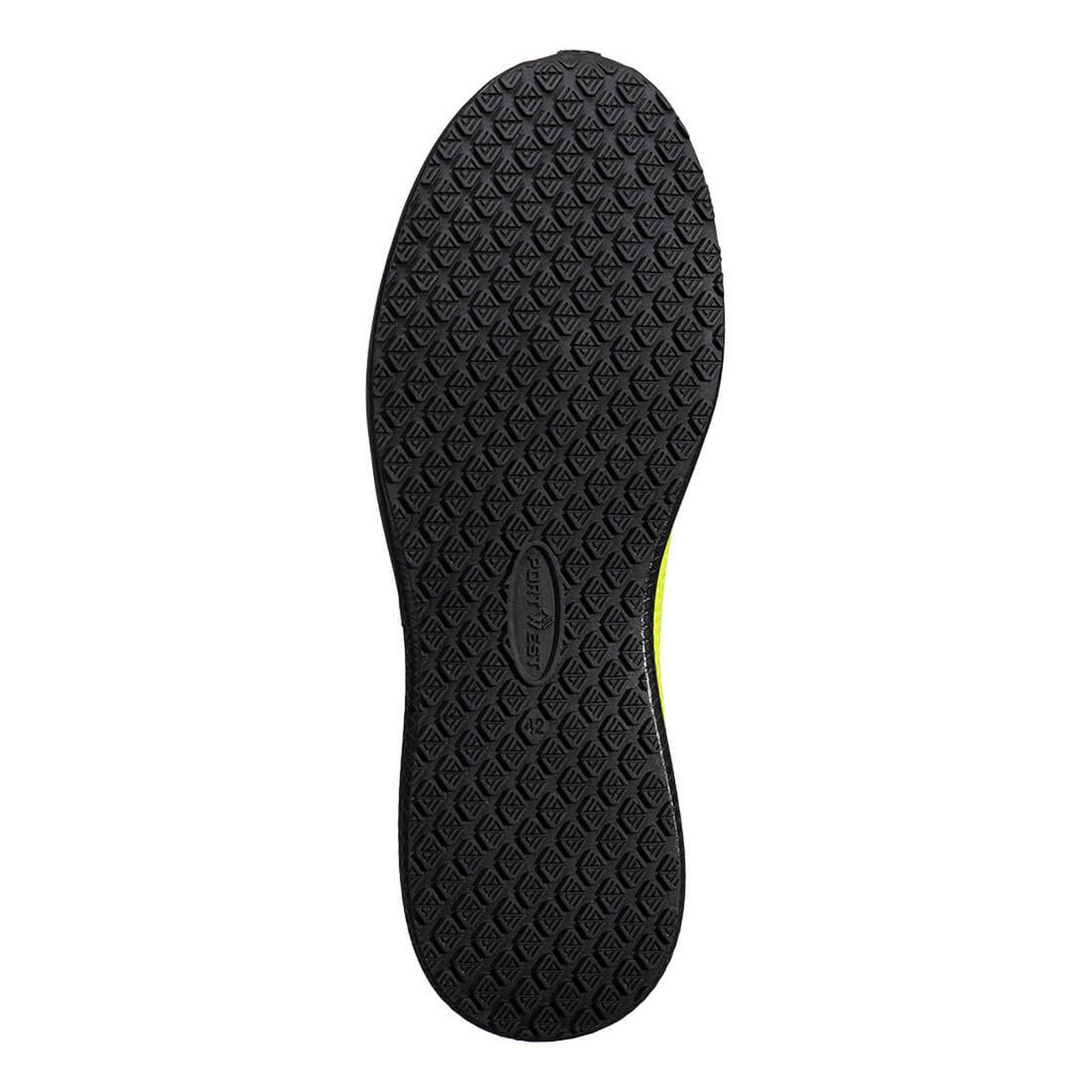 Portwest Werkschoenen Voetbescherming Schoen FT22 trainer O1 textiel ESD SR zwart(BK)