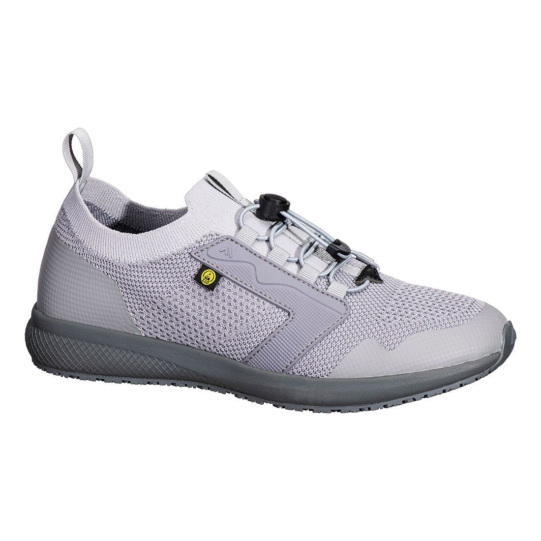 Portwest Werkschoenen Voetbescherming Schoen FT22 trainer O1 textiel ESD SR grijs(GR)