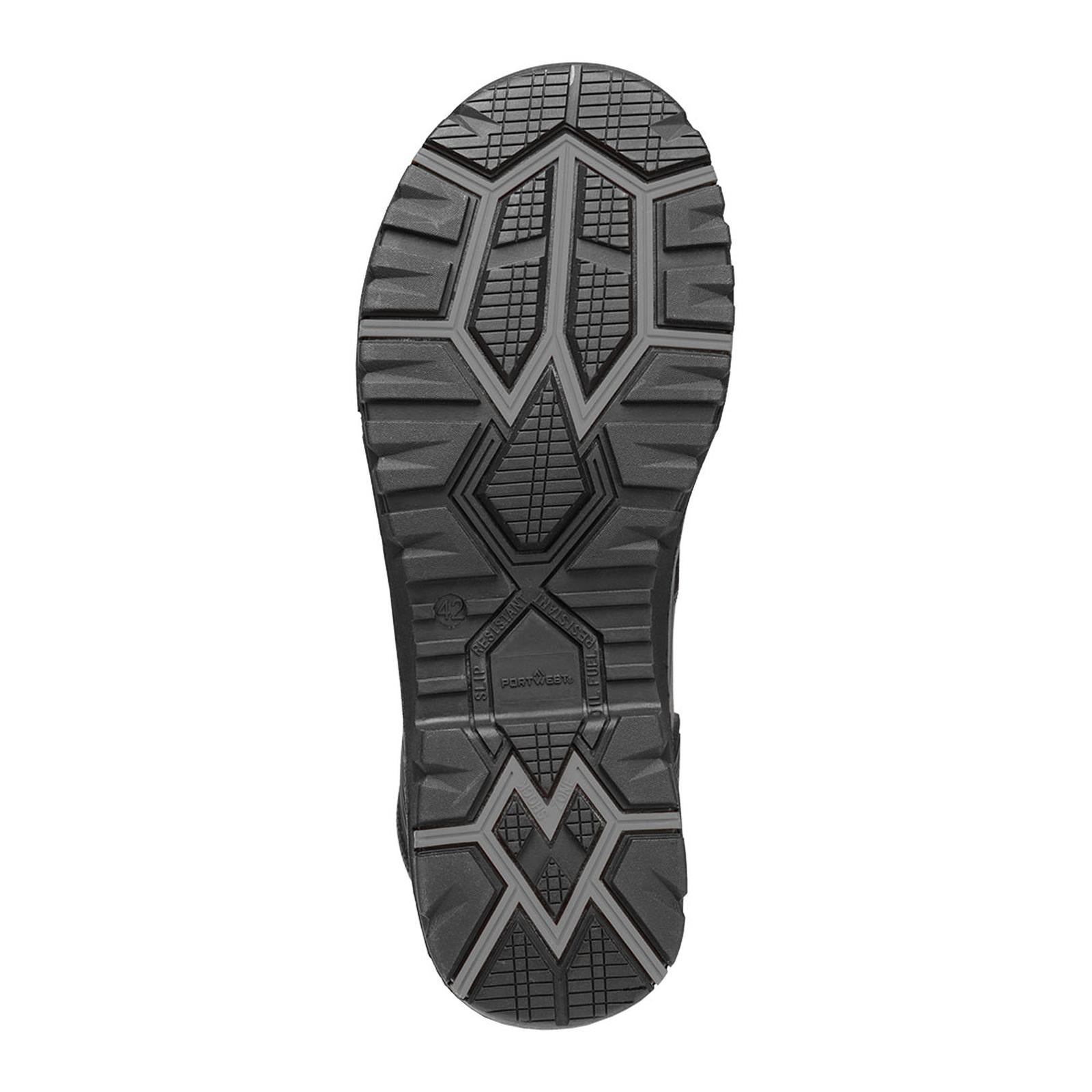 Portwest Steelite Voetbescherming Schoen FT30 staal leer S3 SC HRO HI CI LG SR zwart(BK)