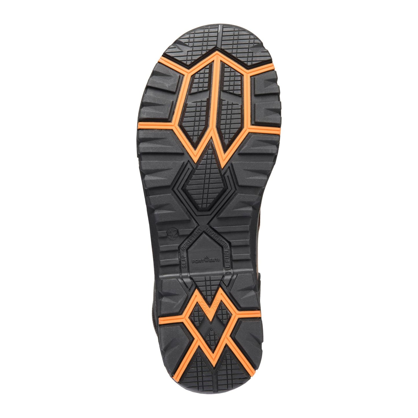 Portwest Steelite Voetbescherming Schoen FT30 staal leer S3 SC HRO HI CI LG SR bruin-oranje(BR)