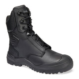 Portwest Steelite Grip Voetbescherming Schoen FT31 staal leer S3 SC HRO HI CI LG SR zwart(BK)