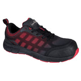 Portwest Schoenen FT35 Metaalvrij zwart-rood(BK)