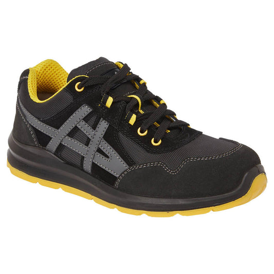 Portwest Steelite Ultra Mersey Schoenen FT50 trainer S1 zwart(BK)