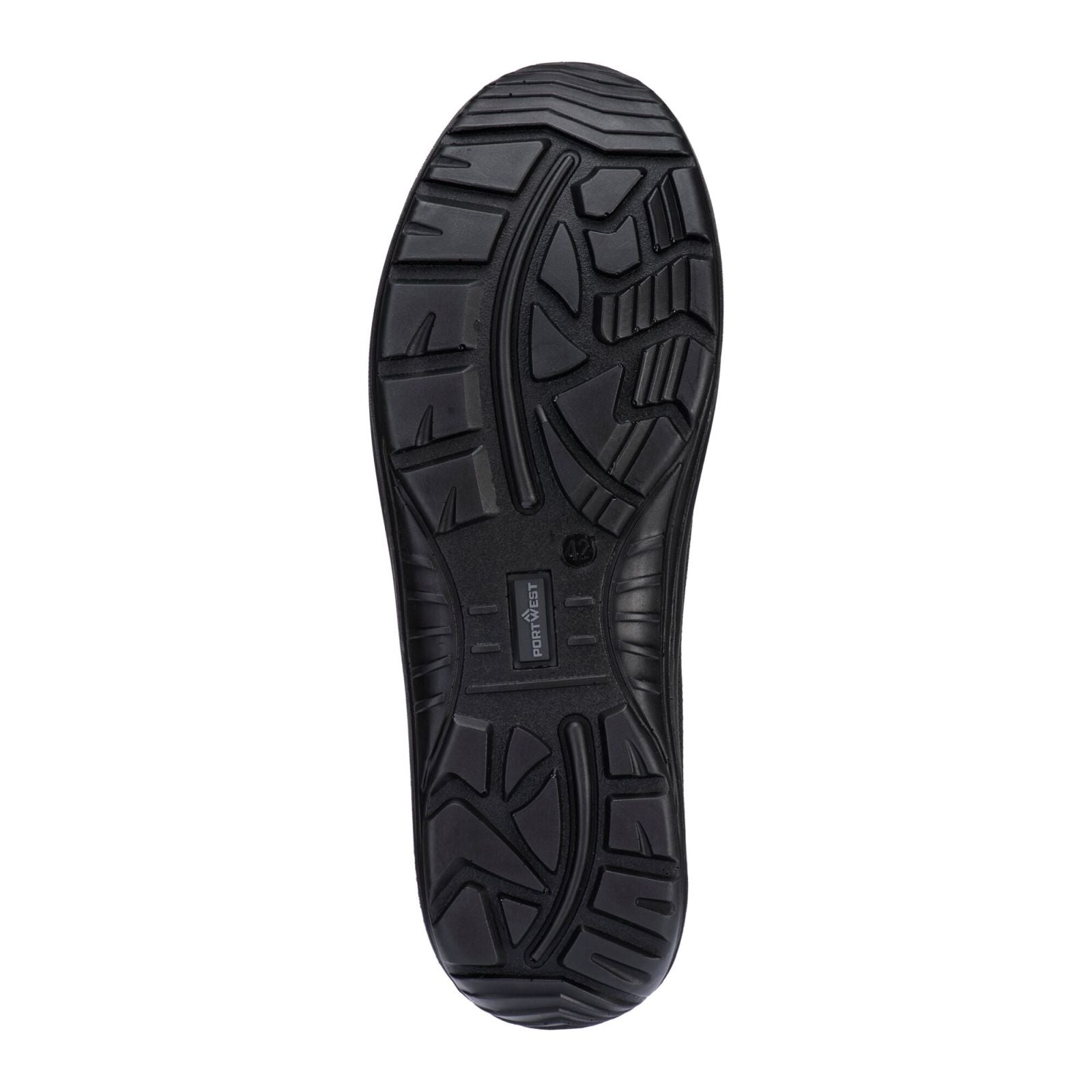 Portwest Steelite Voetbescherming Schoen FT55 staal textiel slip on S1P SR FO ESD zwart(BK)