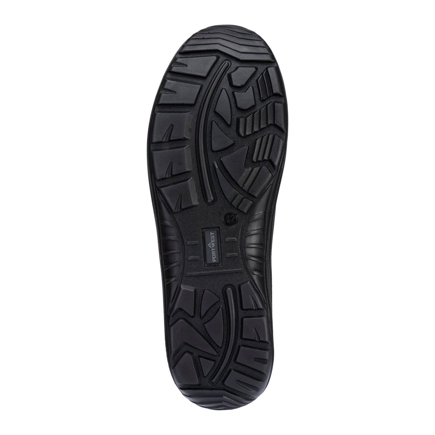 Portwest Steelite Voetbescherming Schoen FT55 staal textiel slip on S1P SR FO ESD zwart(BK)