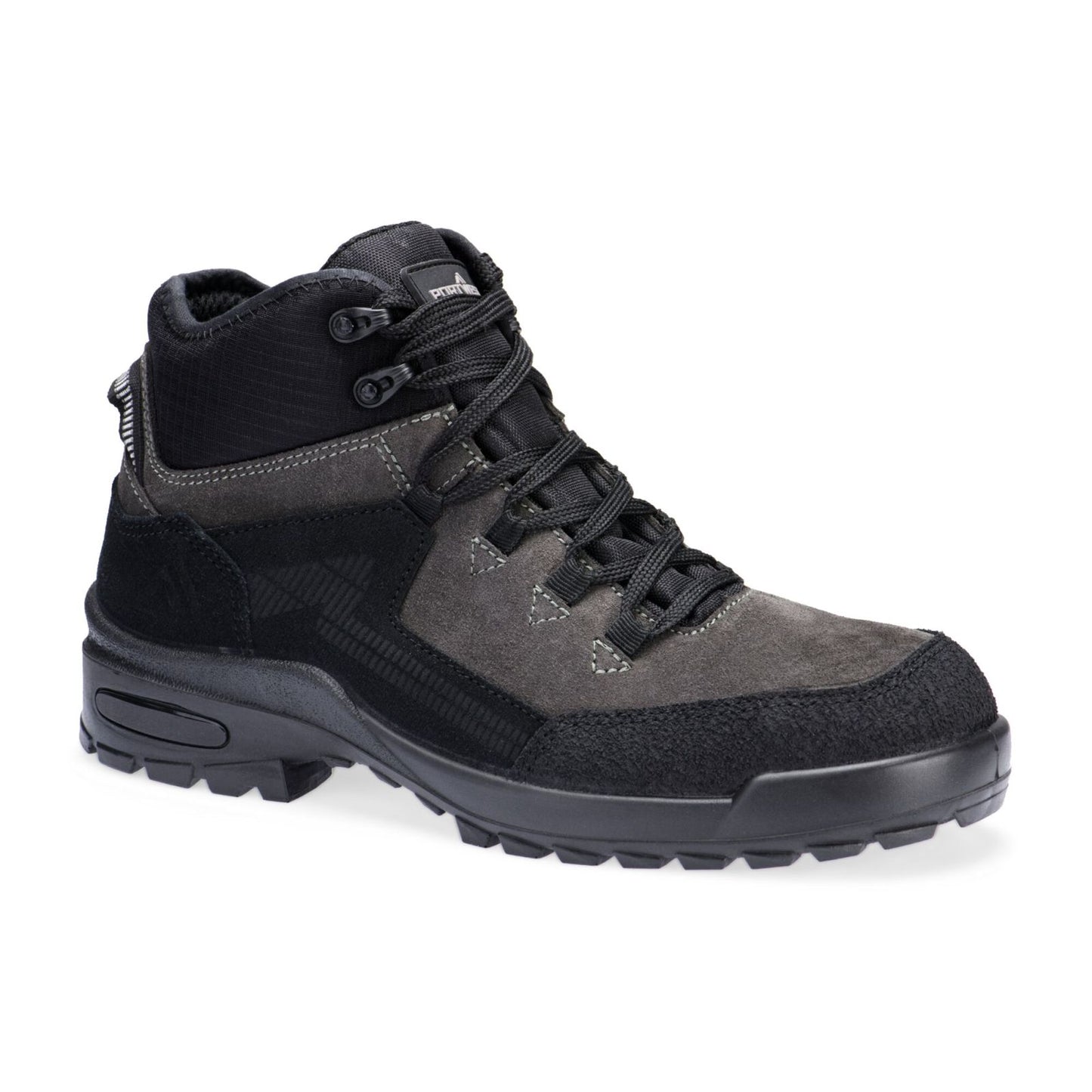 Portwest Voetbescherming Schoen FT72 staal suède S3L CI FO SR zwart-grijs(BG)