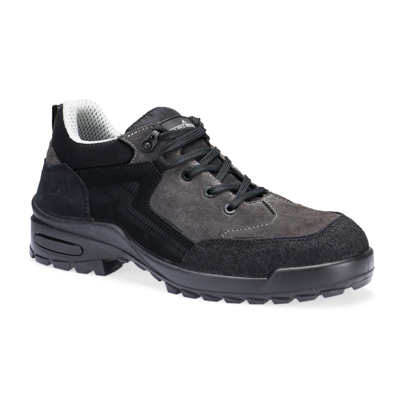 Portwest Voetbescherming Schoen FT73 staal suède S3L CI FO SR zwart-grijs(BG)