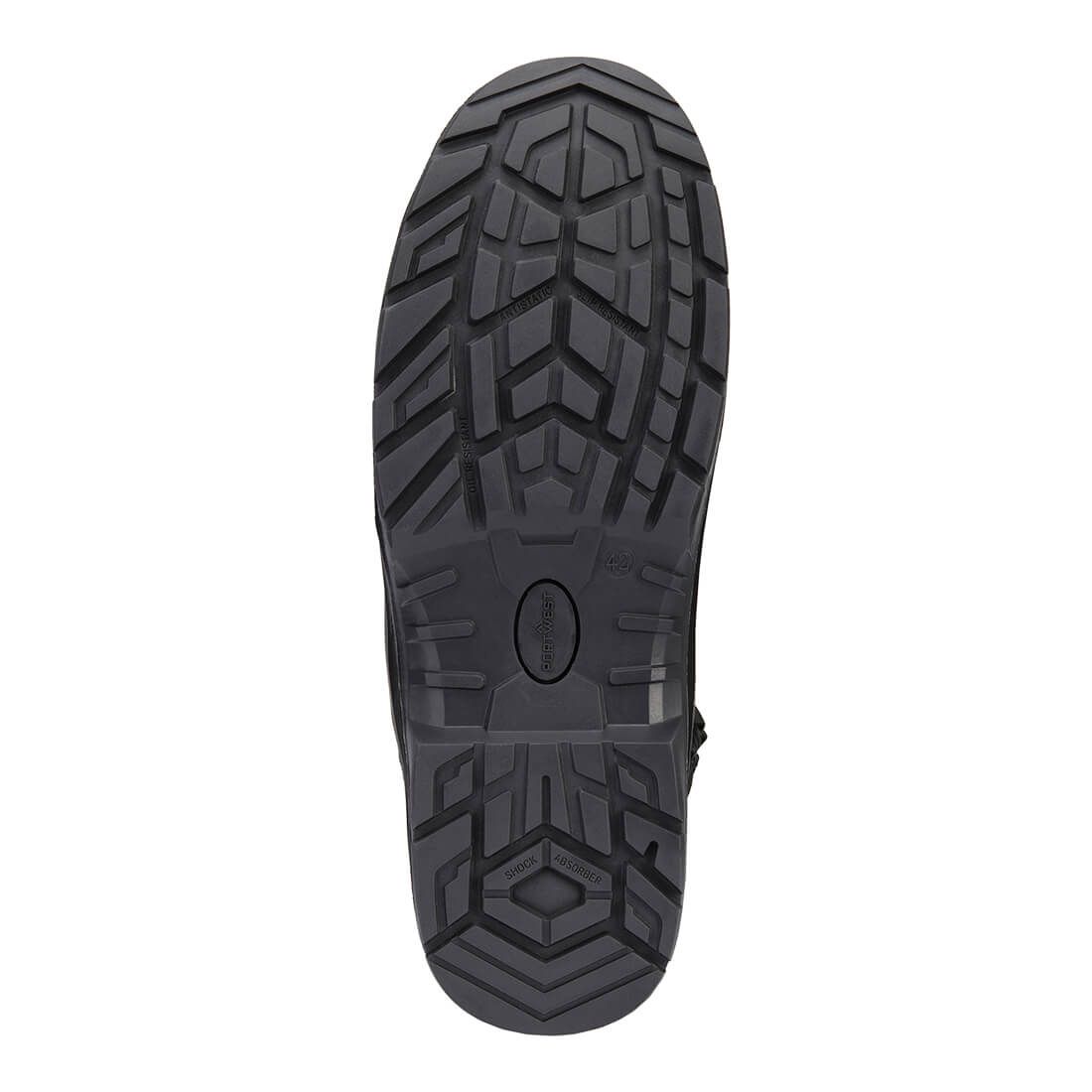 Portwest Composite Voetbescherming Schoen FV06 enkellaars nubuck S7L LG FO SR SC zwart(BK)