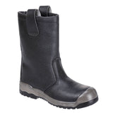 Portwest Steelite Work Voetbescherming Rijlaars FW13 Staal Action leder S1P SR bruin(BK)