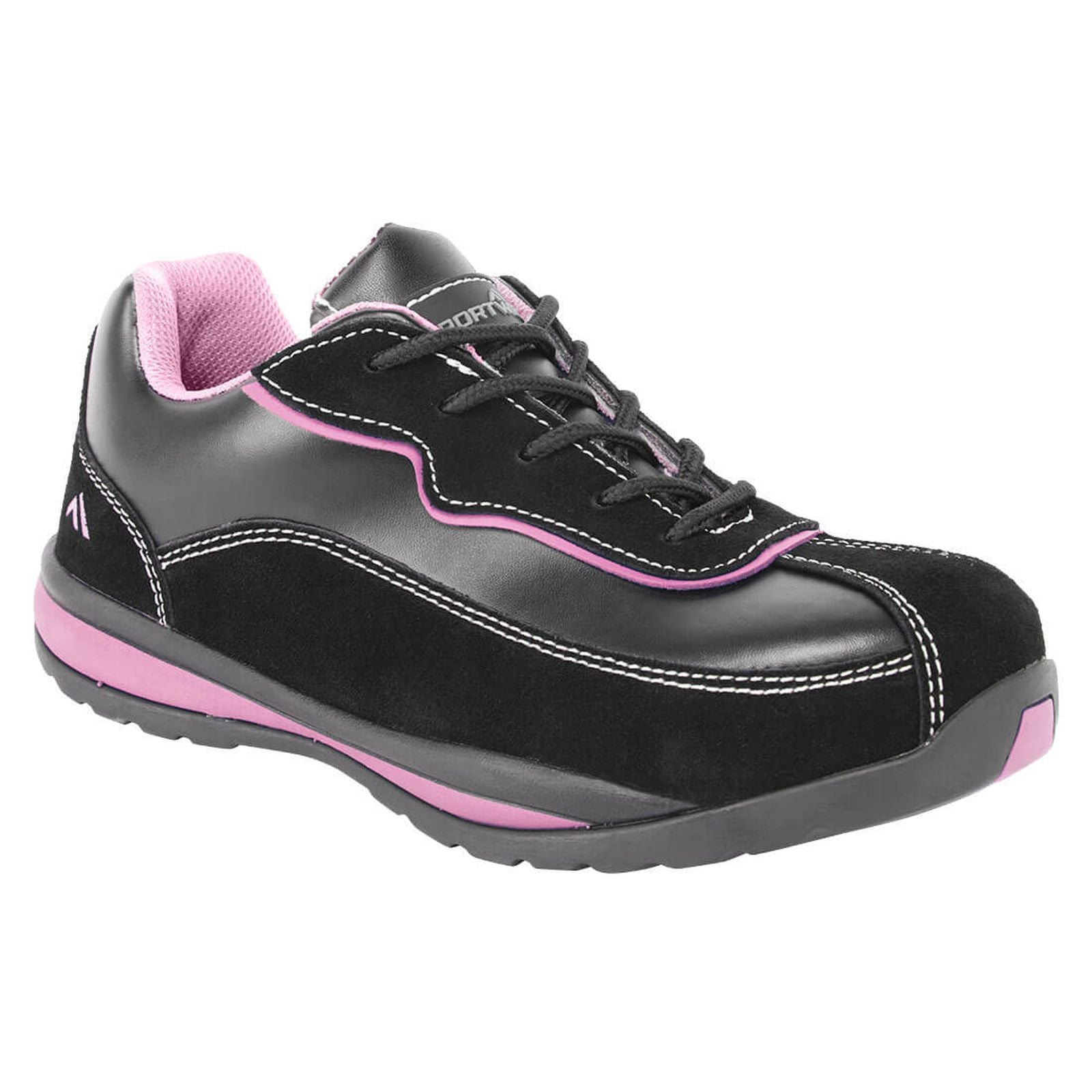 Portwest Schoenen FW39 zwart-roze(BP)