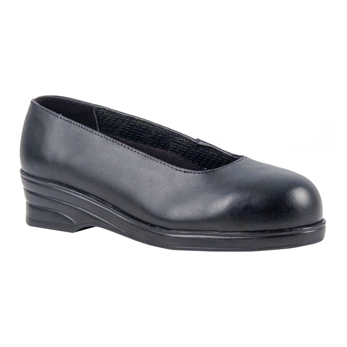 Portwest Steelite Dames Schoen FW49 Court S1 zwart(BK)