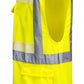 Portwest Glowtex Hoge zichtbaarheid Veiligheidsvest G456 Glowtex Ezee rits Executive HiVis geel(YE)