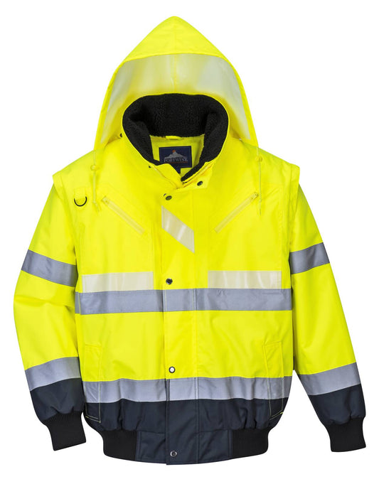 Portwest Jassen G465 geel-marineblauw(YN)