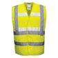 Portwest Glowtex Hoge zichtbaarheid Veiligheidsvest G470 Triple Technologie HiVis geel(YE)