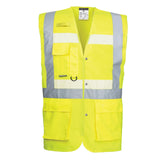 Portwest Glowtex Hoge zichtbaarheid Veiligheidsvest G476 Glowtex Executive HiVis geel(YE)