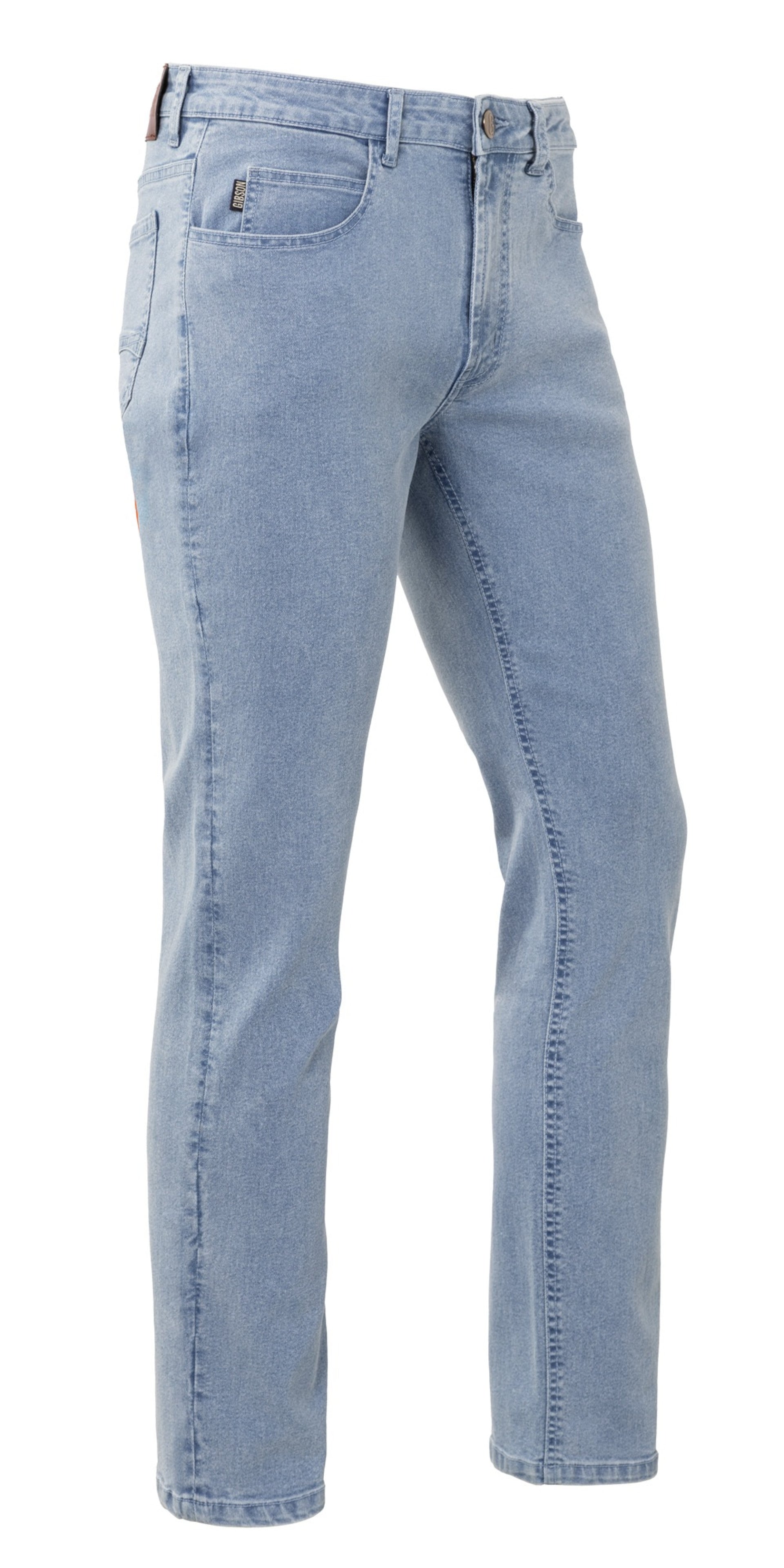 Brams Paris Never out of stock Jeans Broeken Gibson A21 stretchlight blue wash lichtblauw(01L)