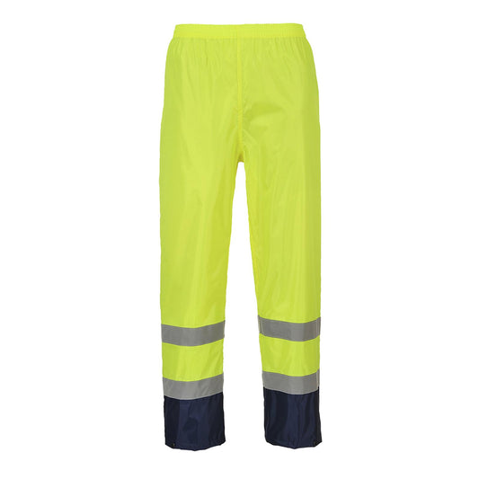Portwest Broeken H444 geel-marineblauw(YN)