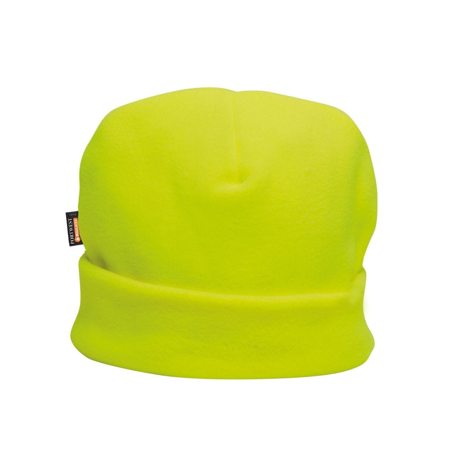 Portwest Accessoires voor Regenkleding Alle Weersomstandigheden Isolerende Fleece Muts HA10 geel(YE)