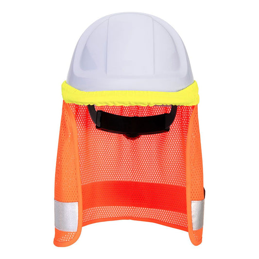 Portwest Hoge zichtbaarheidsaccessoires Nekbeschermer HA17 Hi-Vis oranje(OR)