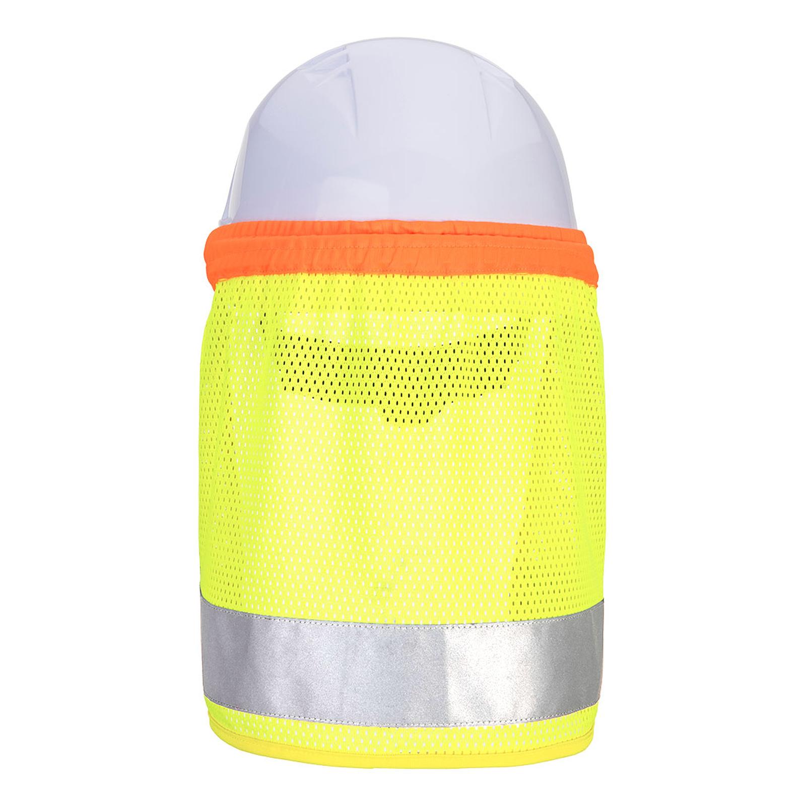 Portwest Hoge zichtbaarheidsaccessoires Nekbeschermer HA17 Hi-Vis geel(YE)