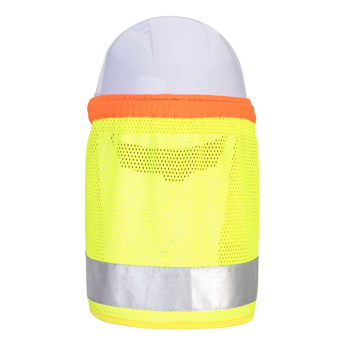 Portwest Hoge zichtbaarheidsaccessoires Nekbeschermer HA17 Hi-Vis geel(YE)