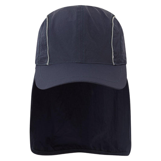 Portwest Accessoires voor Regenkleding Bescherming Tegen Alle Weersomstandigheden Pet HA22 Ademende zonnekap donker marineblauw(NV)