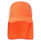 Portwest Accessoires voor Regenkleding Alle weersomstandigheden Pet HA22 Nekbescherming UV straling oranje(OR)
