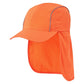Portwest Accessoires voor Regenkleding Bescherming Tegen Alle Weersomstandigheden Pet HA22 Nekbescherming UV straling oranje(OR)