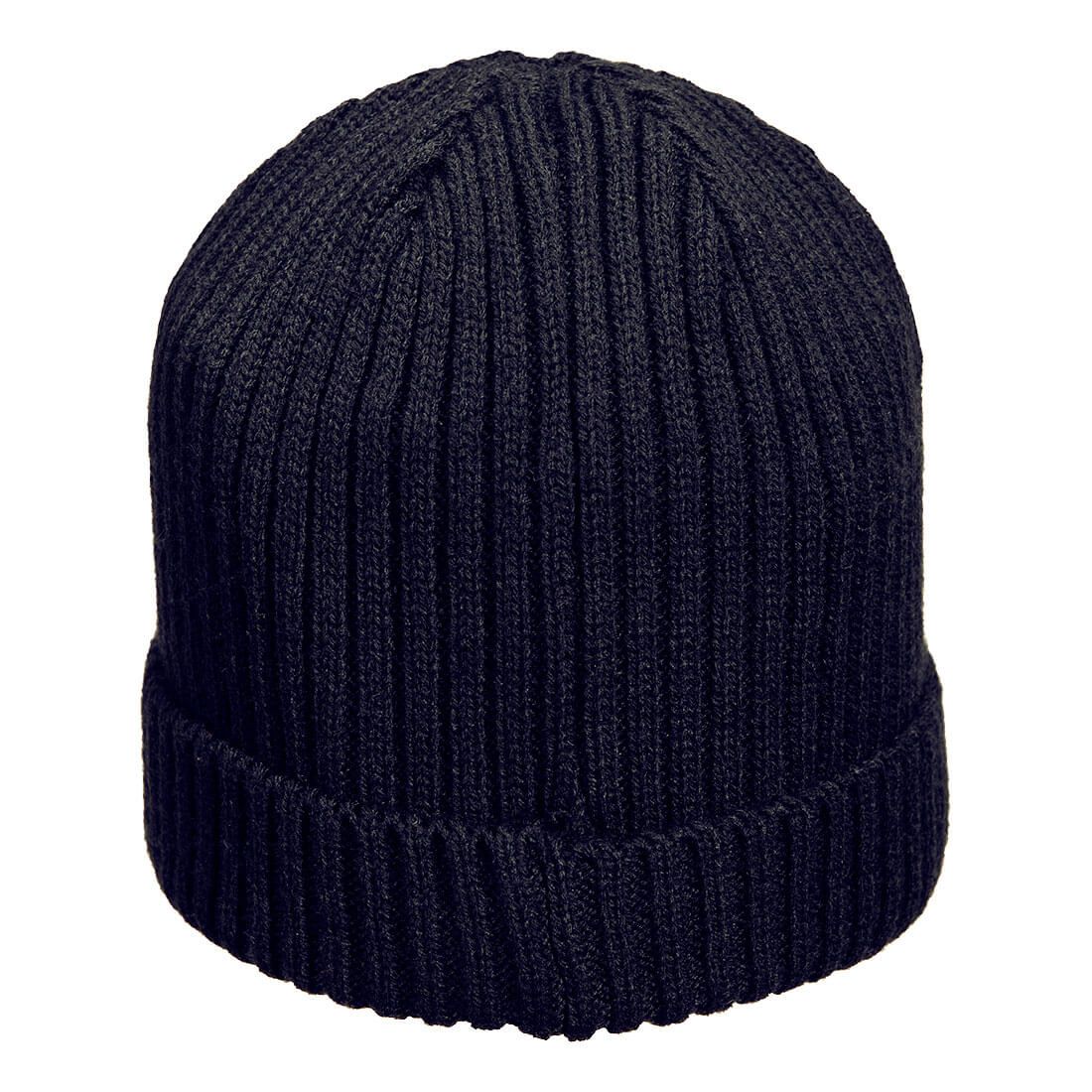 Portwest Accessoires voor Regenkleding Alle Weersomstandigheden Muts HA24 Beanie klep marineblauw(NV)