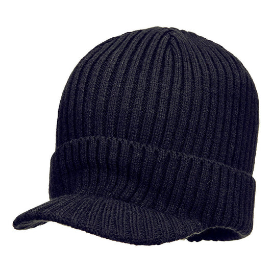 Portwest Accessoires voor Regenkleding Alle Weersomstandigheden Muts HA24 Beanie klep marineblauw(NV)
