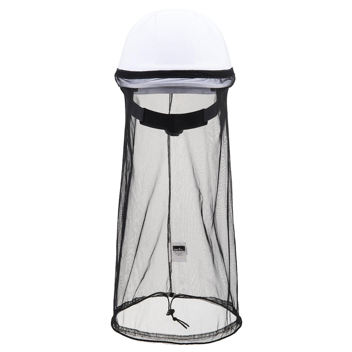 Portwest Accessoires voor Regenkleding Bescherming Tegen Alle Weersomstandigheden Helm Insectennet HA34 Verpakbaar zwart(BK)