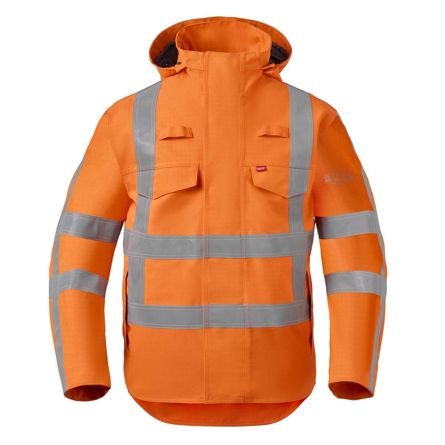 Havep Attitude Jassen 50180 Multinorm- RWS fluo-oranje(620)