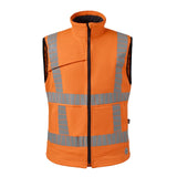 Havep RWS Hi Vis + Bodywarmer 50480 fluo oranje-houtskool(CAK)