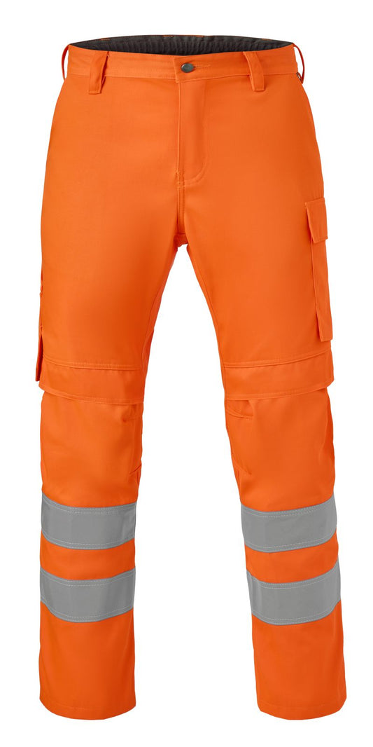 Havep RWS+ Werkbroek 80638 HiVis Rijkswaterstaat fluo oranje-houtskool(CAK)