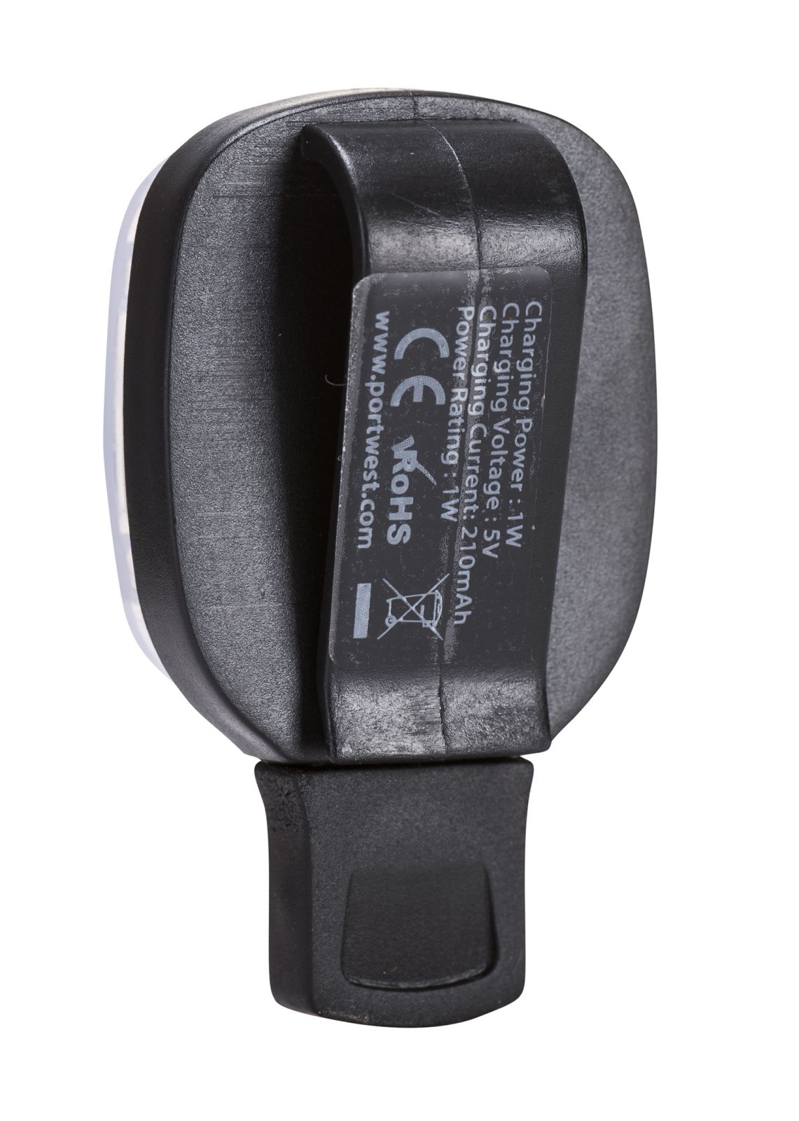 Portwest Lampen HV12 USB- oplaadbaar black(BK)