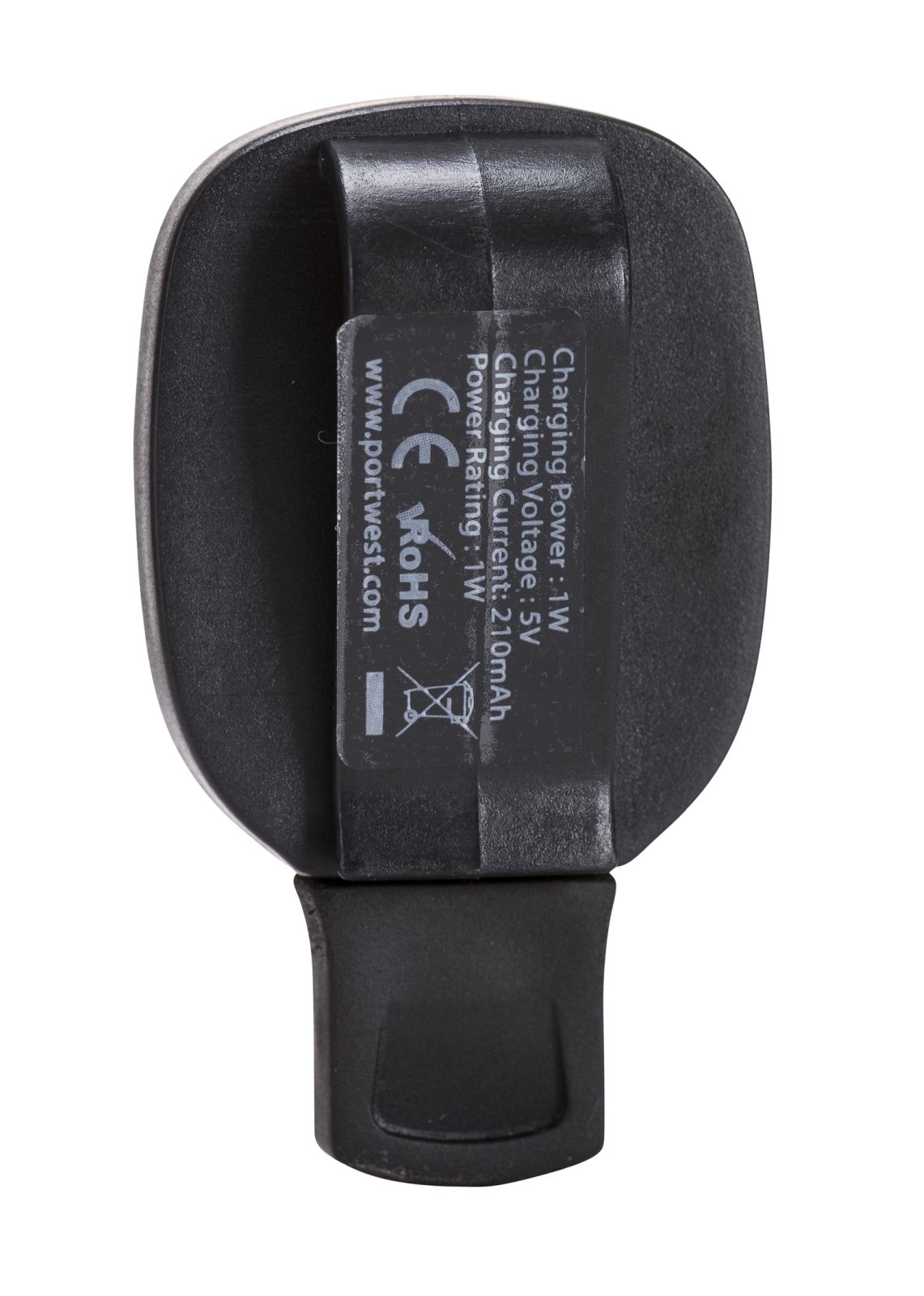 Portwest Lampen HV12 USB- oplaadbaar black(BK)