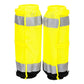 Portwest Hoge zichtbaarheidsaccessoires Beenkappen HV389 Hi-Vis contrast geel-zwart(YB)
