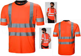 Helly Hansen T-shirts Addvis 79092 HiVis fluo-oranje(260)