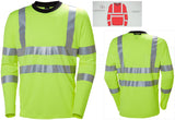 Helly Hansen T-shirts Addvis 79093 HiVis fluo-geel(360)