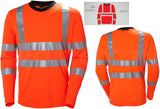 Helly Hansen T-shirts Addvis 79093 HiVis fluo-oranje(260)