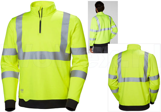 Helly Hansen Zipsweaters Addvis 79096 HiVis fluo-geel(360)