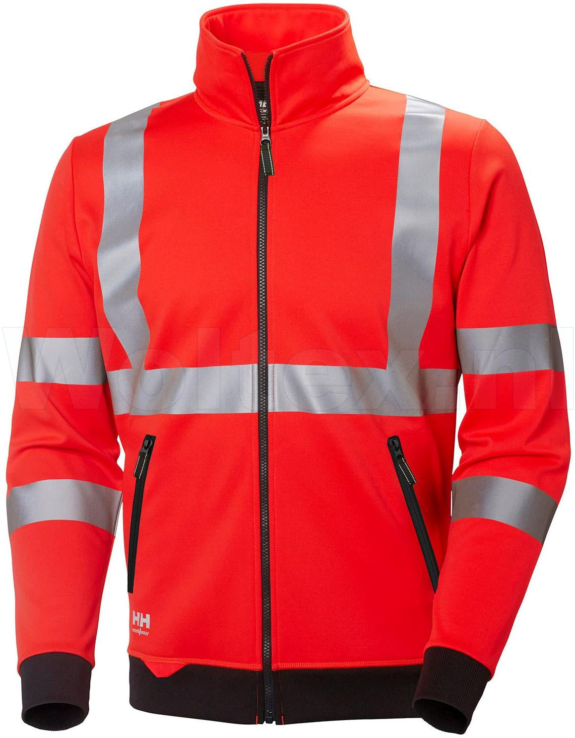 Helly Hansen Vesten Addvis 79112 HiVis fluo-rood(160)