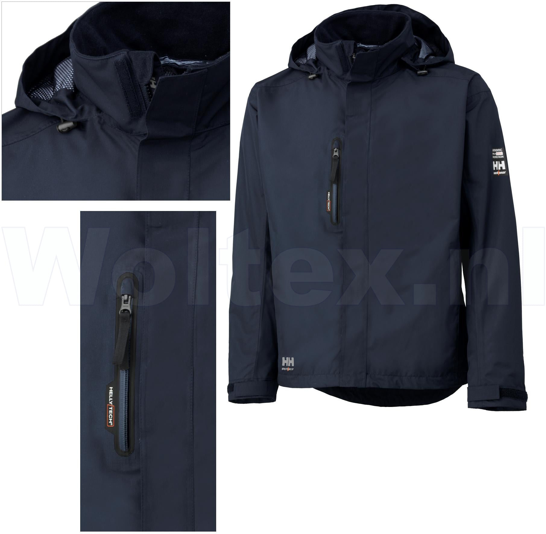 Helly Hansen Jassen Haag 71043 Inrits-systeem donkerblauw(590)