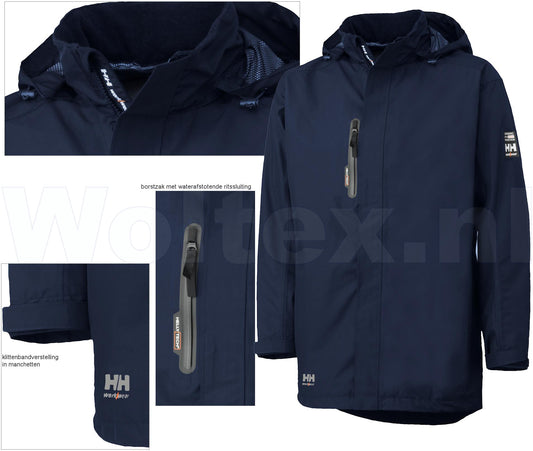 Helly Hansen Jassen Haag 71045 Inrits-systeem donkerblauw(590)