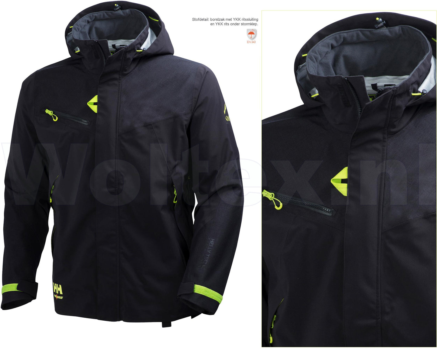 Helly Hansen Jassen Magni 71161 Shell zwart(990)