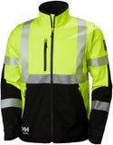 Helly Hansen Jassen ICU 74272 HiVis Uitneembare mouwen fluo geel-ebbenhout(369)