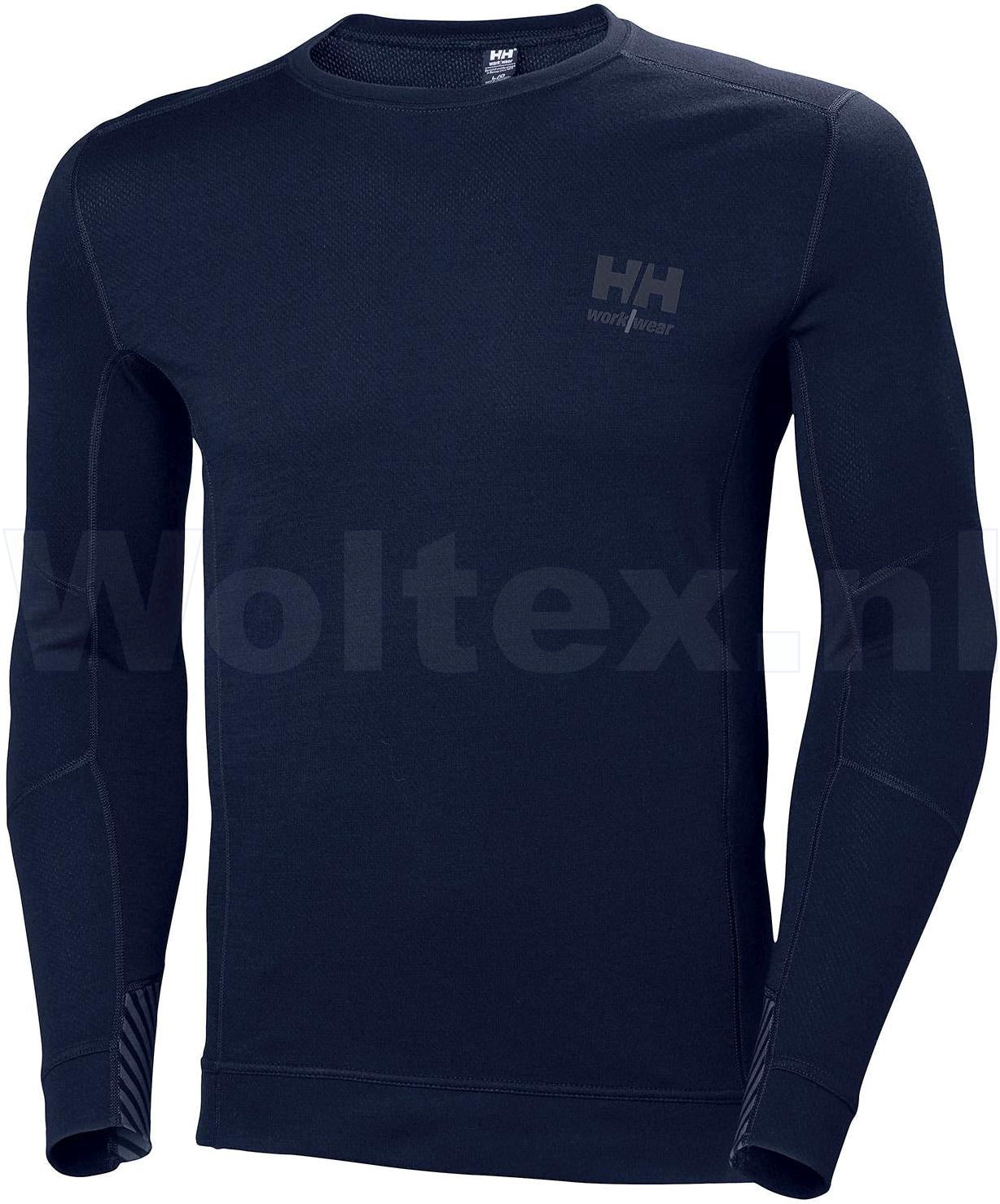 Helly Hansen Ondershirts Lifa Merino 75106 Vochtafvoerend navy(590)
