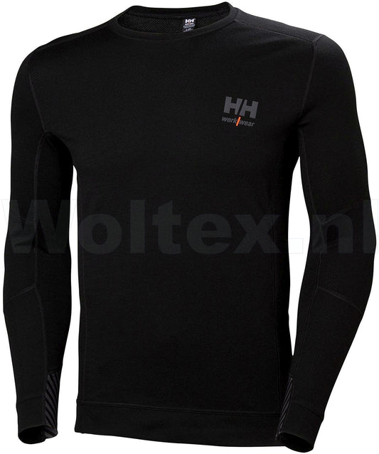 Helly Hansen Ondershirts Lifa Merino 75106 Vochtafvoerend zwart(990)