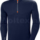 Helly Hansen Ondershirts Lifa Merino 75107 Vochtafvoerend navy(590)