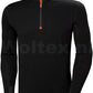 Helly Hansen Ondershirts Lifa Merino 75107 Vochtafvoerend zwart(990)